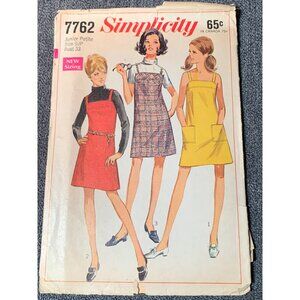 Simplicity Misses Dress Sewing Pattern sz 9JP 7762